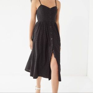 Urban Outfitters Eyelet Button Through Dress